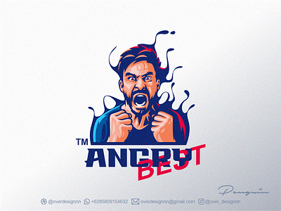 Angry Best Illustration branding design graphic design identity illustration logo mark tshirt vector
