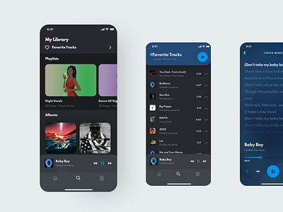 Music App - Part 3 app design app designer design design process learn design mobile design music app ui ui design ui designer ui inspiration uiux user experience user experience design user interface ux ux design ux designer ux inspiration web design