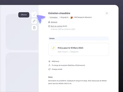 Task Drawer drawer management tasks ui ux web app
