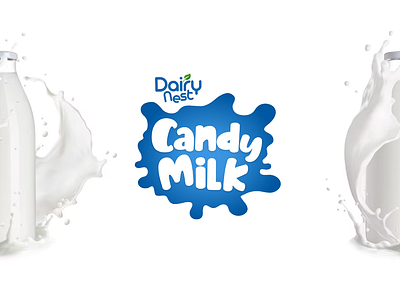 Logo Design branding dairy graphic design identity illustration logo logodesign logotype milk minimal modern