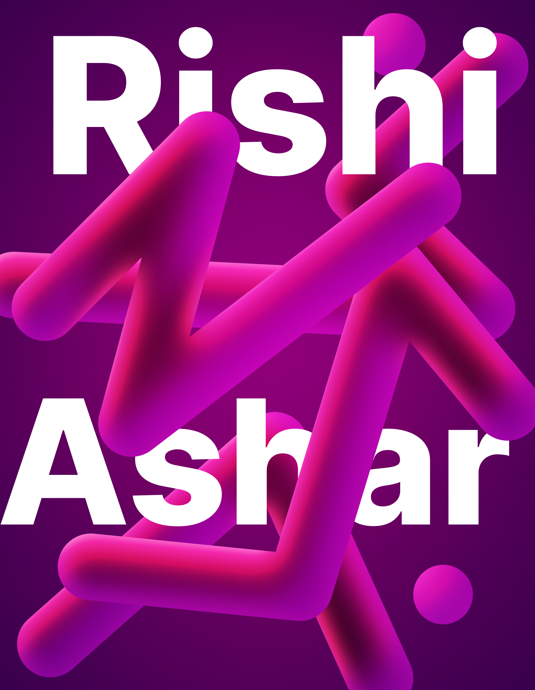 3D Lines with Noise & Typography 3d figma graphic design lines noise ui