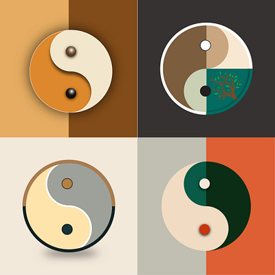Feng Shui Icons set branding design graphic design icon logo logo design
