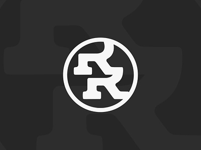 Rustic RR Logo For A Farm agriculture farming state agro logo farm flat htd club minimal old logo rr logo rustic rustic logo