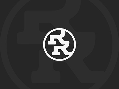 Rustic RR Logo For A Farm agriculture farming state agro logo farm flat htd club minimal old logo rr logo rustic rustic logo