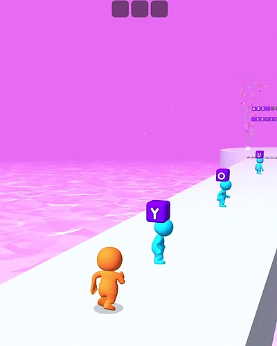 Make a Word 3d animation design game