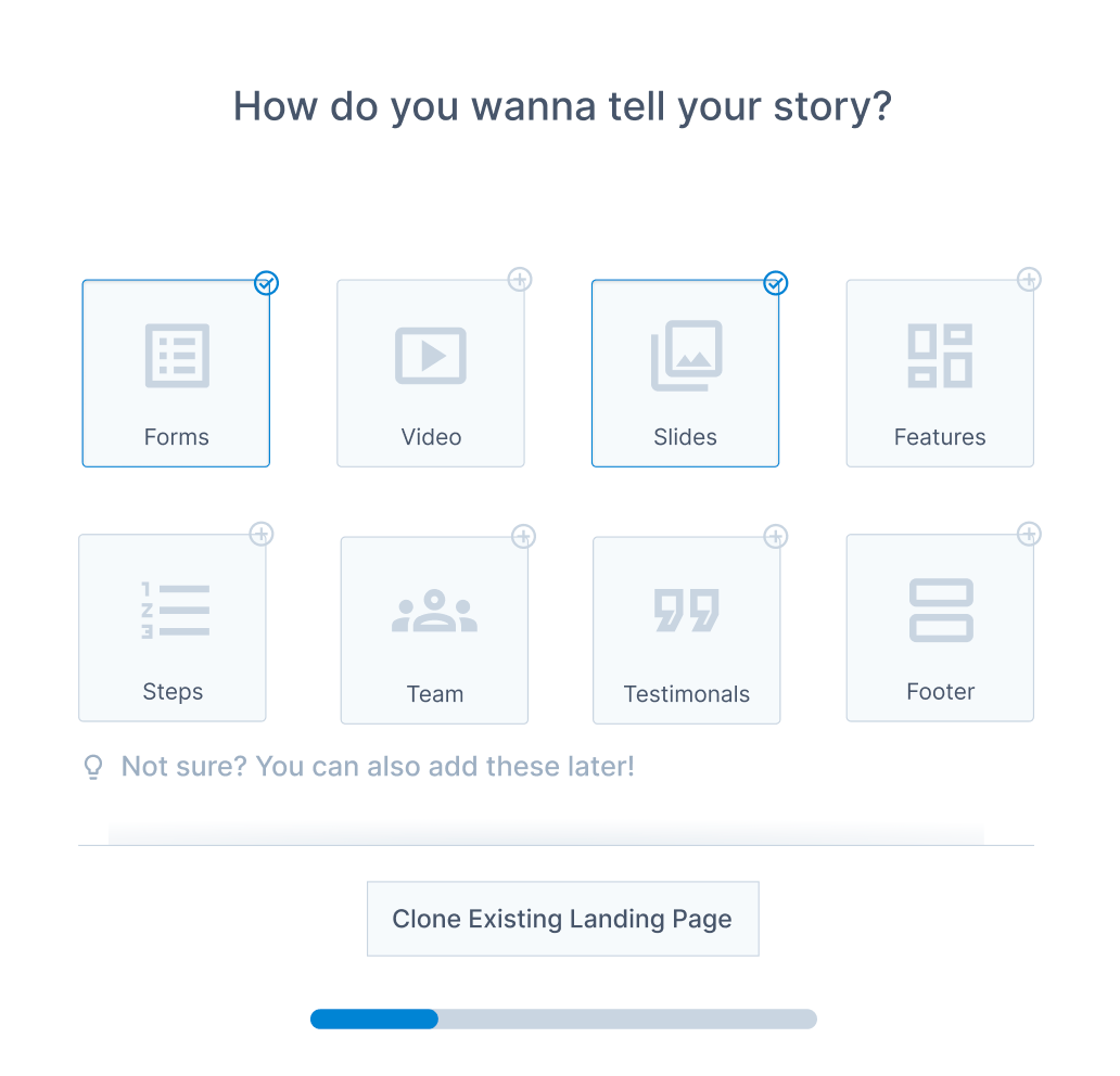 AI - Landing Page Designer (Wireframe) ai designer generative ai landing page no code tool web app