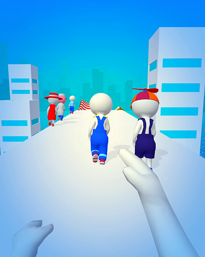 Crazy Slides 3d animation design game