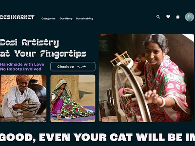 E-Commerce Landing Page build designdrug watchmegrow design ui ux