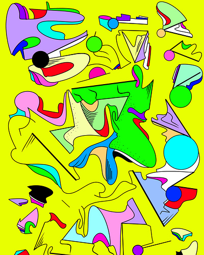 Alberto Carlos Montana - Abstract Art abstract art abstractart graphic design illustration pop art popart