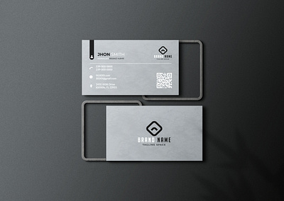 Business Card animation graphic design logo