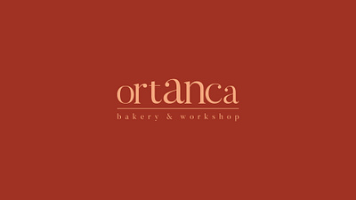 ORTANCA | Bakery & Workshop bakery brand branding design graphic graphic design illustrator logo vector workshop