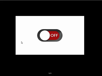 Toggle on/off switch app dailyuichallenge design ui ux vector