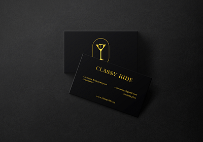 Classy Ride branding business card classy design graphic design illustrator logo luxury photoshop project ride typography vector visual identity