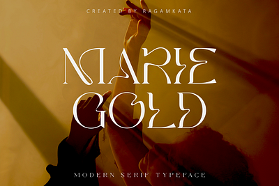 Mariegold - Modern Serif Typeface beauty brand branding design display elegant fashion font luxury sans serif typeface typography unique