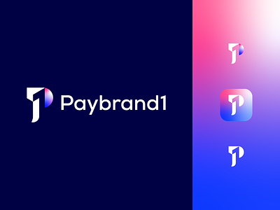 Paybrand1 Unused Logo animation app bold brand brand identity branding design graphic design icon logo logo design minimal modern number 1 p logo pay paybrand1 typography ui vector