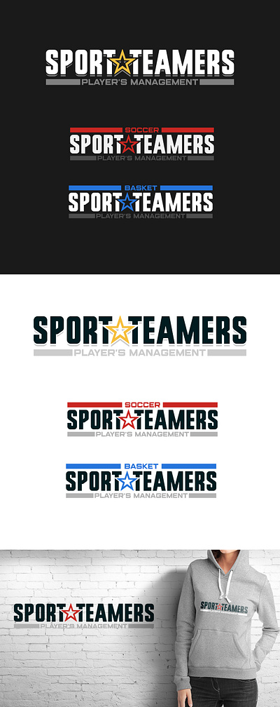 Sport Teamers Branding affinity affinity designer brand brand design branding design graphic design illustration logo logo design players sport teams ui vector