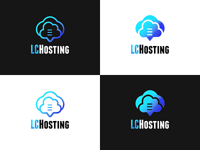 LC Hosting logo 3d animation branding design graphic design illustration logo ui ux vector