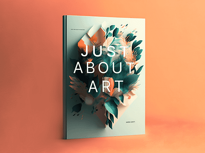 Just about art art book books cover design style typography