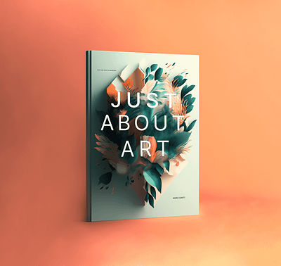 Just about art art book books cover design style typography