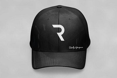 Hat Design Idea Word "R" branding cool design fresh graphic design hat idea illustration logo minimal mockup r vector