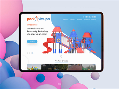 Parkvizyon Web Design frontend landingpage ui uidesign ux webdesign