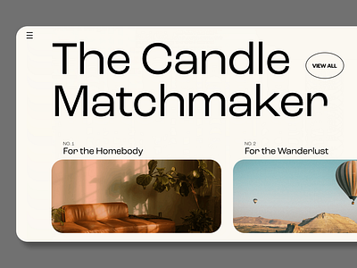 Anecdote Candle - Web Redesign branding candle ecommerce store ui web design