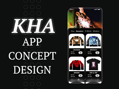 KHA App Concept app branding design graphic design ui ux