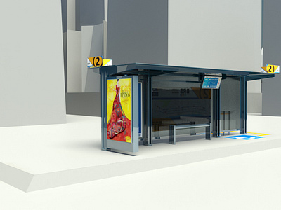 Rio Bus Stop - Redesign 3d accessibility animation branding design design thinking graphic design illustration mobility motion graphics product design typography ui ux