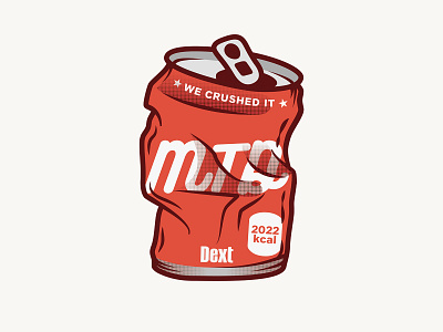 MTD can dext mtd sticker