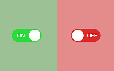 On/Off Switch dailyui design figma graphic design ui ux