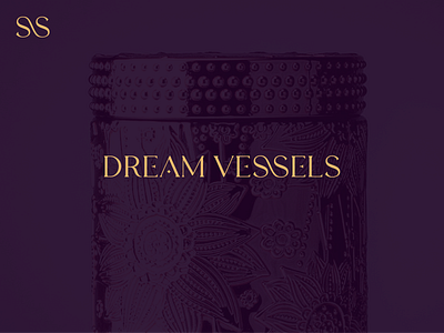 Dream Vessels_ Luxury Wordmark brand identity branding candle company candle making clean corporate logo design graphic design identity illustration instagram business logo luxury modern online business professional startup timeless trend 2023 wordmark