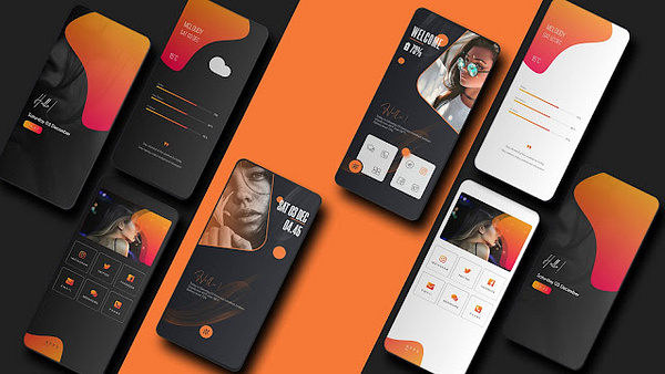 Portfolio v2 Themes for Android by Ghano Develop on Dribbble