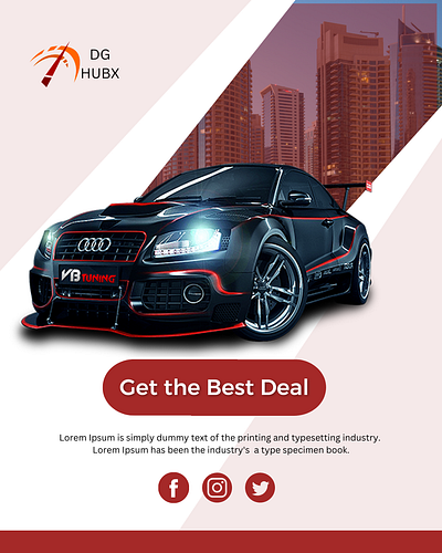 Best Deal Instagram post 3d animation branding design graphic design illustration logo motion graphics typography ui ux vector