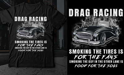 Car Racing T-Shirt Design trendy t shirt