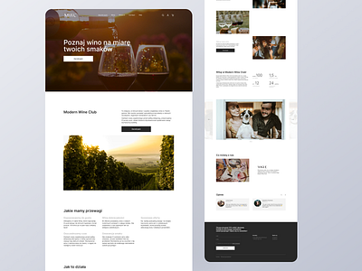Wine subscription concept figma minimalism subscription ui web web design wine wine store