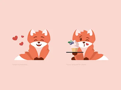 Foxy icon set artwork branding creative illustration design digital art digital illustration fox fox graphics fox icon fox icons fox illustration graphic design icon iconography icons illustration illustrator pink graphics ui ui design