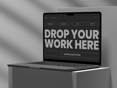 V1 - B06 Macbook Air M2 Mockup branding device laptop macbook macbook air macbook mockup macbookair mock up mockup mockup design mockups psd ui