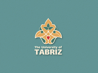 Tabriz University Pictorial Logo Design adobe illustrator branding color palette combination logo corel draw creative design graphic design illustration logo