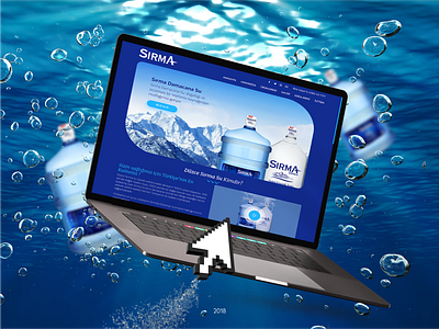 Sırma Natural Water Web Design landingpage ui ui design uidesign webdesign