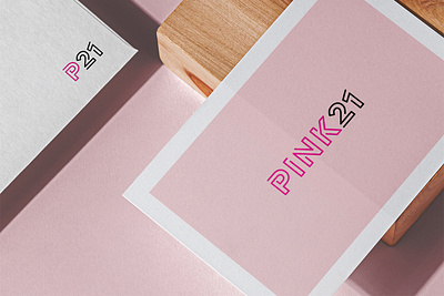 Pink21 / Logo and Brand Identity branding design graphicdesign illustration logo minimal motion graphics packagingdesign typography