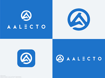 AALΞCTO™ MOTORS MINIMAL LOGO app branding design graphic design icon illustration illustrator logo logo design minimal typography ui ux vector