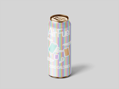 AirFuel Healthy Energy Drink can drink energy drink energy drink packaging kite packaging warmup weekly warmup zero calories