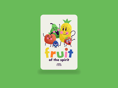 Fruit of the Spirit Card Set card set cards flashcards fruit fruit of spirit gateway church joy kidmin kidsmin love peace texas church