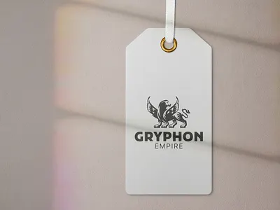 GRYPHON Empire animal branding branding design character design flat graphic design gryphon icon illustration label logo logo design mascot mascot design symbol vector