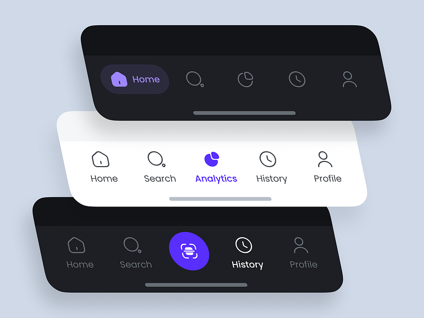 Browse thousands of Bottom Navigation UI images for design inspiration ...