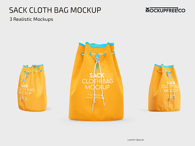 Free Sack Cloth Bag Mockup PSD bag bags cloth clothbag free freebie mock up mockup mockups photoshop product psd sack sackcloth sackclothbag template templates