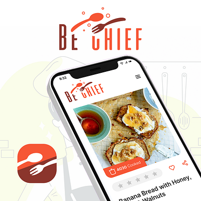 BeChief - Mobile App Design #0 adobexd branding design figma graphic design illustration logo ui ux webdesign