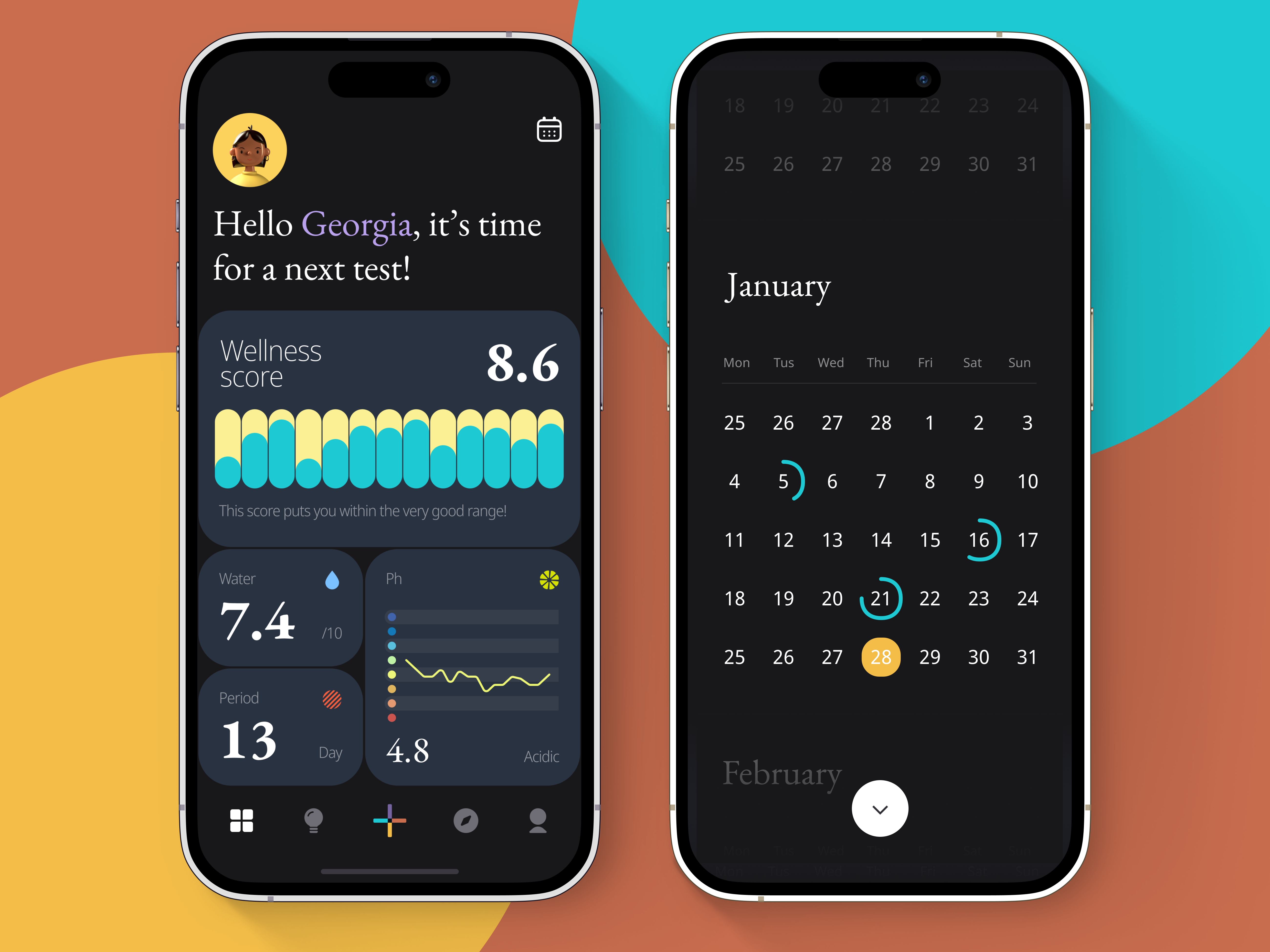 Health app dashboard app app designer chart doctor graph health health monitor healthcare ios iphone med medicine medtech mobile mobile app mobile designer sleep ui
