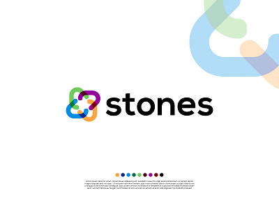 Stones Logo 99designs agency ai blockchian branding business logo company logo corporate custom logo icon logo logo design logo redesign logotype minimalist logo s startup logo stone stones typography
