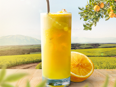 Orange Juice - Exploration edit manipulation photo editing photoshop poster retouch